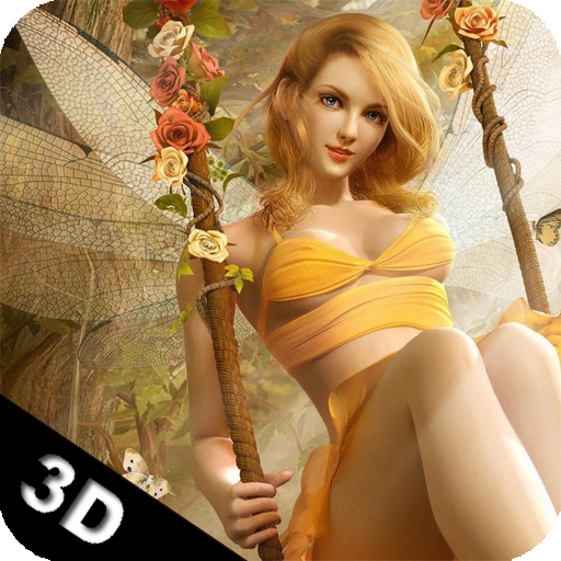 Autumn Fairy Angel 3D LWP LOGO-APP點子