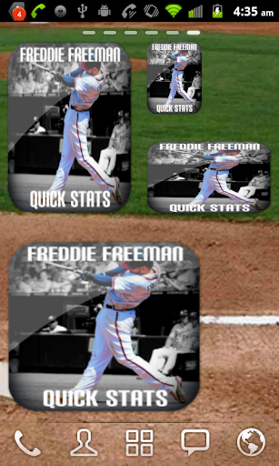 Freddie Freeman Braves Widget