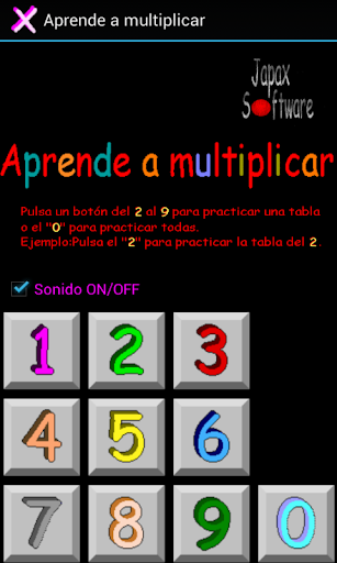 Aprende a multiplicar