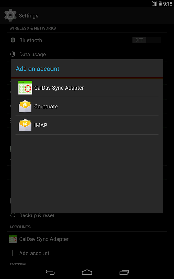    Caldav Sync Free Beta- screenshot  