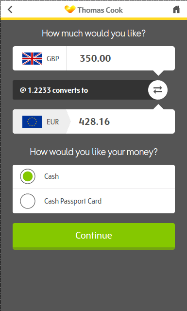 Whats The Rate? Screen 2
