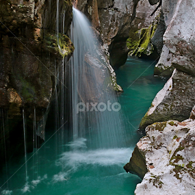 Soča by Blaz Crepinsek - Landscapes Waterscapes
