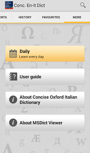 【免費書籍App】Concise Oxford Italian Dict-APP點子