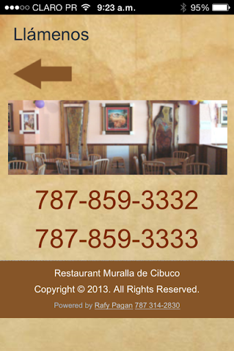 【免費商業App】Restaurant Muralla de Cibuco-APP點子