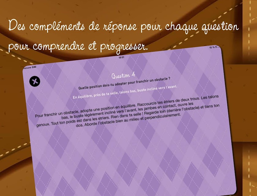 Quiz Galops® 3 &amp; 4 Screen 3