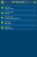 eScan Tablet Security Captura de tela 5