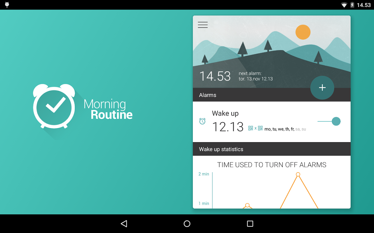 Morning Routine - Alarm Clock - screenshot