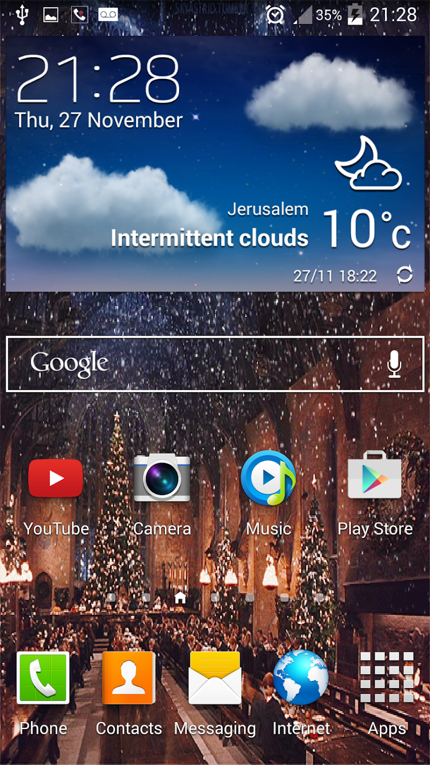 Christmas live wallpaper Screen 1