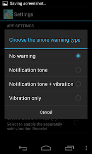 Stop snoring detect & warning Screenshots 3