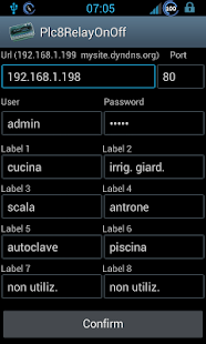 Free PLC 8 relay remote control net APK