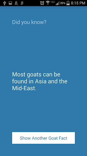 Fun Facts - Goat Edition