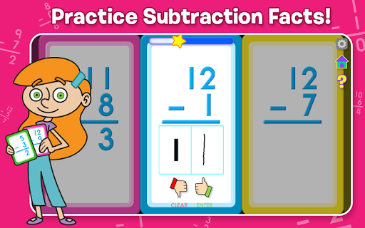 【免費教育App】Subtraction Flash Cards-APP點子