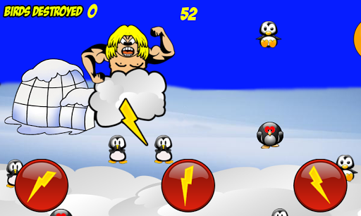 【免費街機App】Thor vs Penguins FREE-APP點子