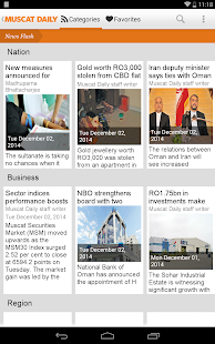 Lastest Muscat Daily (Tablet) APK