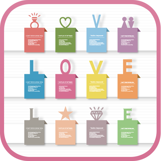 Love message go locker theme LOGO-APP點子