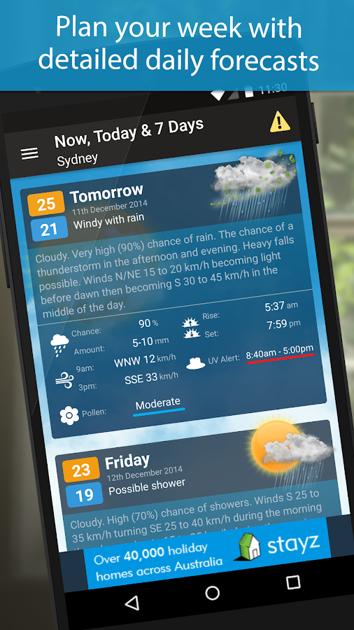 Weatherzone Android Apps on Google Play