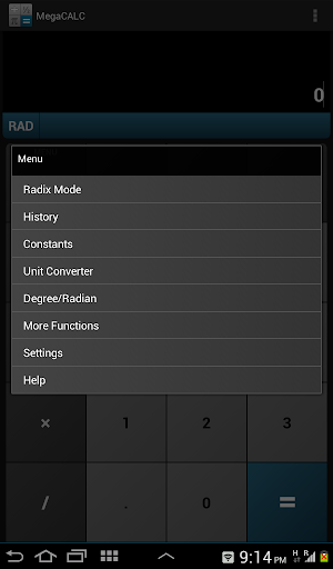 【免費工具App】MegaCALC Scientific Calculator-APP點子