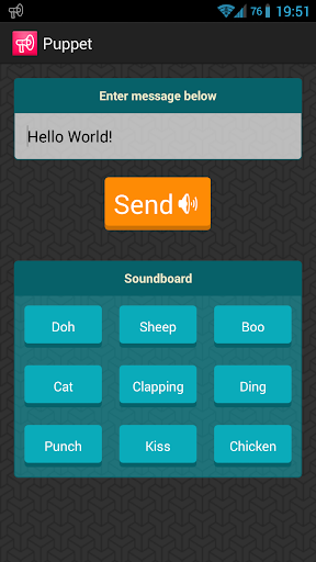 Puppet Remote Soundboard