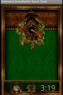 Grandfather Cuckoo Clock Screen 2