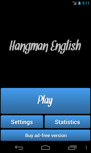 Hangman English