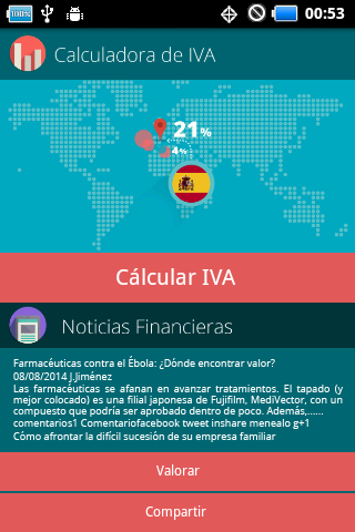 Cálcular IVA - ESPAÑA