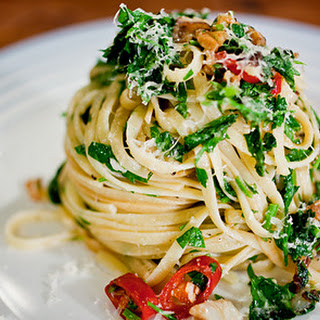 olio aglio anchovies pasta spaghetti al recipes chef bad garlic