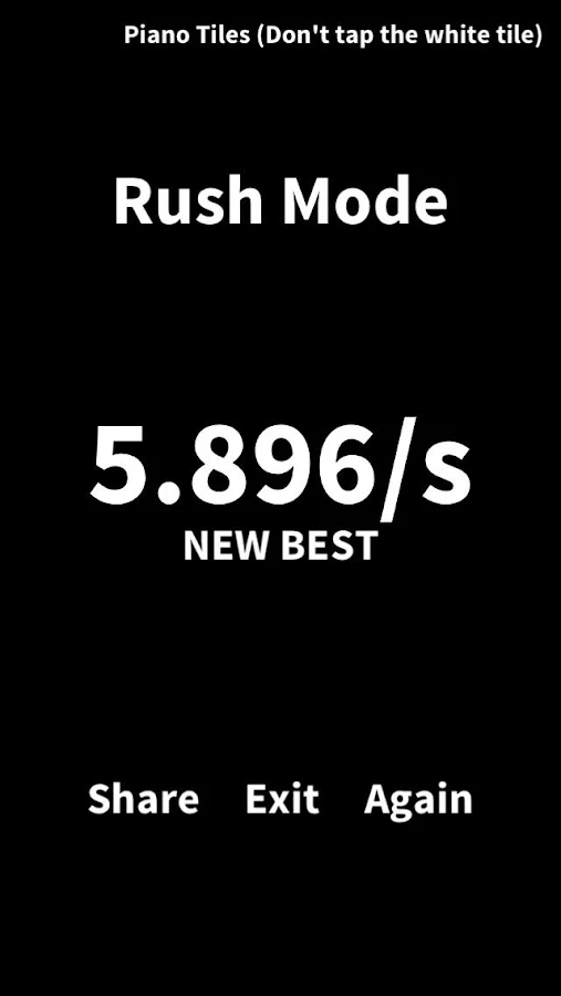Don't Tap The White Tile - screenshot