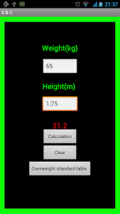 Simple BMI Calculation Engrish Screenshots 1