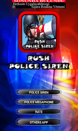 Rush Police Siren Sounds