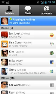 eBuddy Messenger - screenshot thumbnail