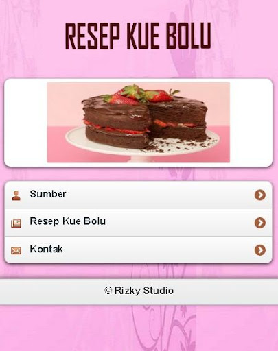 Resep Kue Bolu