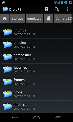 File Manager DroidFS