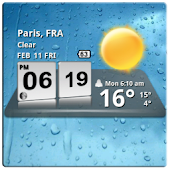 3D Digital Weather Clock