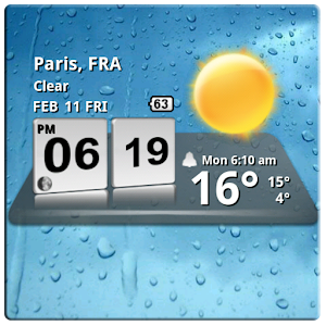 3D Digital Weather Clock 4.2.4 Icon