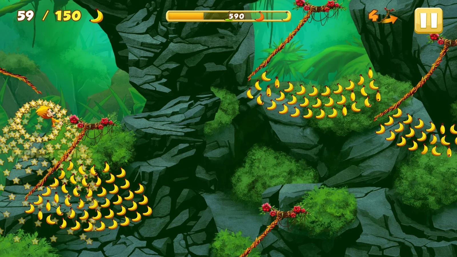 Screenshot Benji Bananas Adventures v1.33 MOD APK [Money]