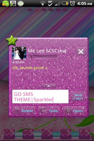 【免費個人化App】GO SMS - Sparkler-APP點子