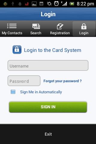 DigCard for Wifi devices Screen 2