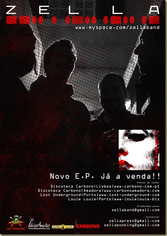 Cartaz promocional Zella