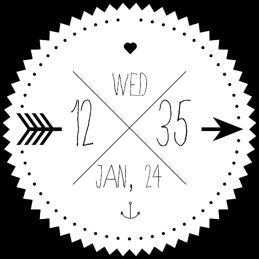 Skinny Love Watch Face