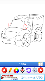 Learn to Draw Cartoon Vehicles Screenshots 8