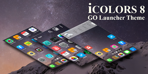 【免費個人化App】icolours 8 Go Launcher Theme-APP點子