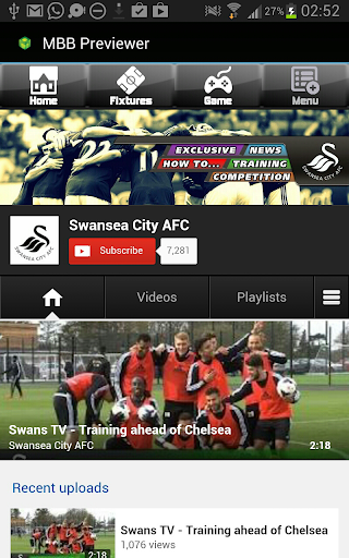 【免費運動App】Swansea City FC Mobi-APP點子