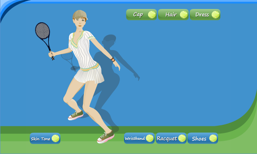 Tennis Girl Dressup