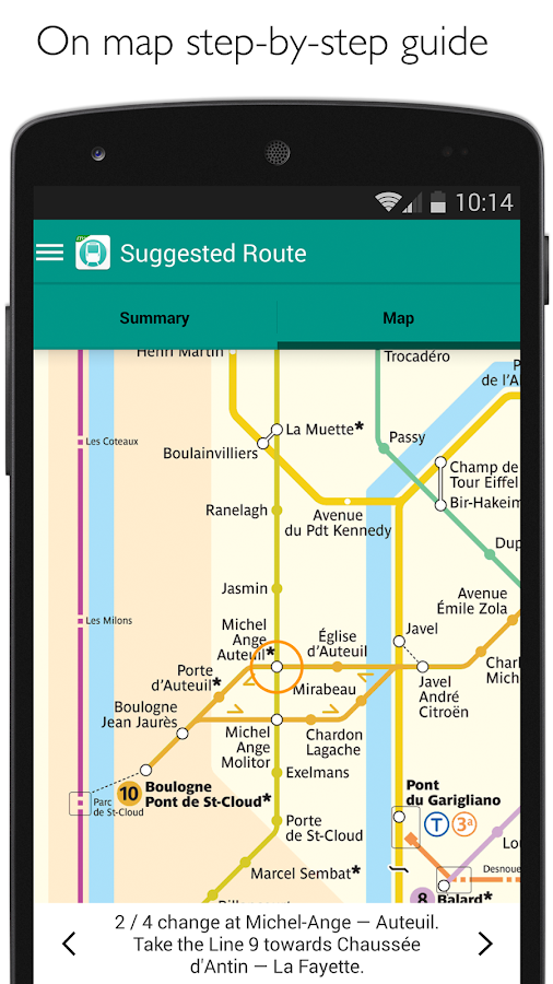 Paris Metro Map and Planner- screenshot