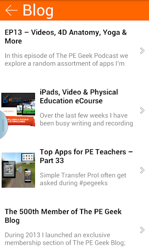 【免費教育App】The PE Geek-APP點子