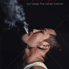  the smoker's by Sesar Arief - Typography Captioned Photos