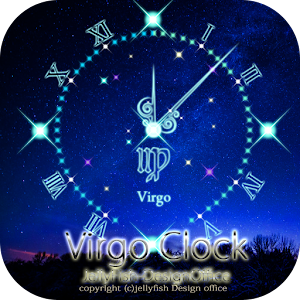 12星座☆乙女座アナログ時計ウィジェット.apk 2