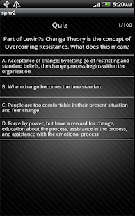 SPHR PHR 100 Questions app Screenshots 4