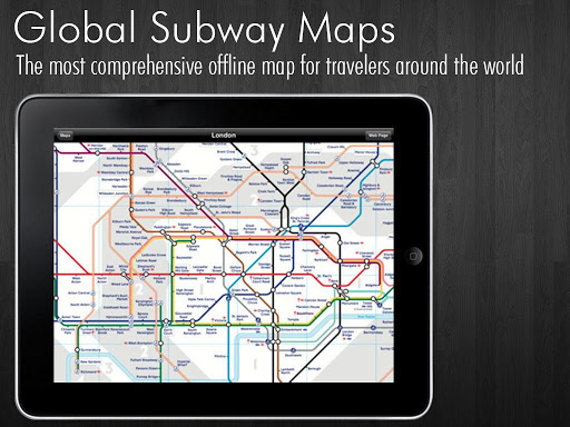 【免費旅遊App】World Train Subway Maps-APP點子