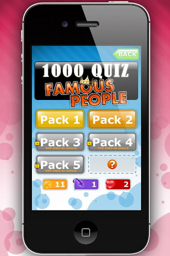 【免費益智App】1000 Quiz People-APP點子